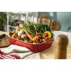 Stoneware, 3-pc, Rectangular Baking Dish Set, cherry, small 8