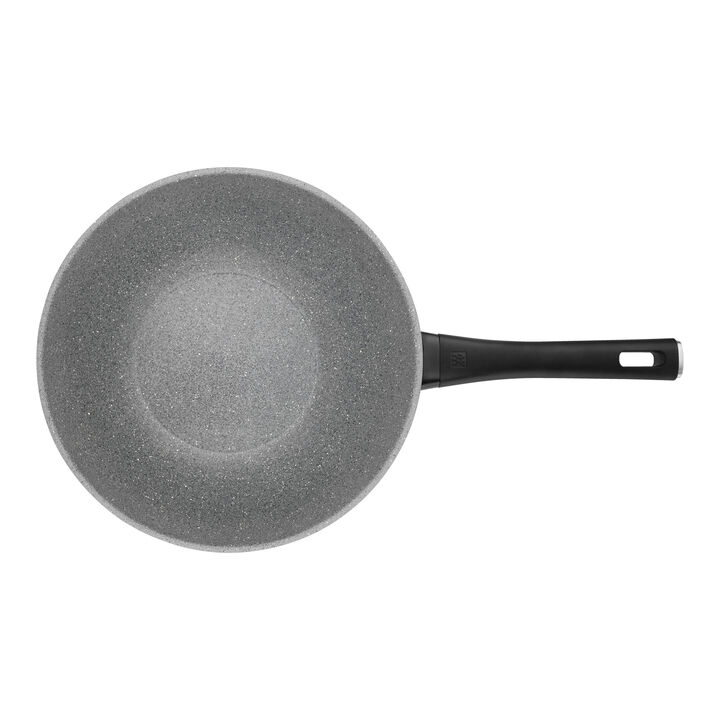 Terreno Plus, Wok, 28 cm, Aluminium, Titanverstärkte keramische Antihaftbeschichtung, large 2