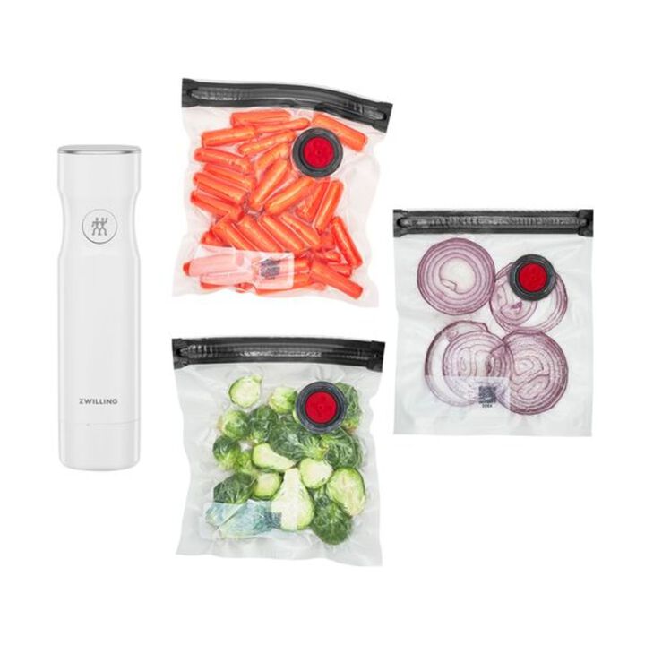 Fresh & Save, Pump and Bag Set, S / 4-pc, white, large 1