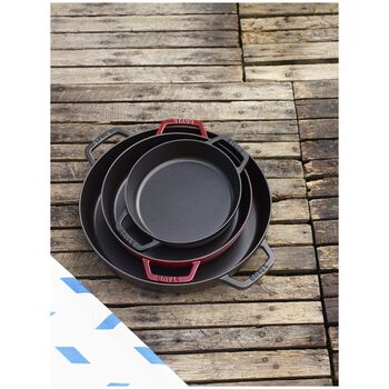 Paella Tavası | d&ouml;k&uuml;m demir | 34 cm,,large 3