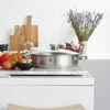 Joy, Double Handled Saute Pan with lid, 4.25 l, 18/10 Stainless Steel, small 2