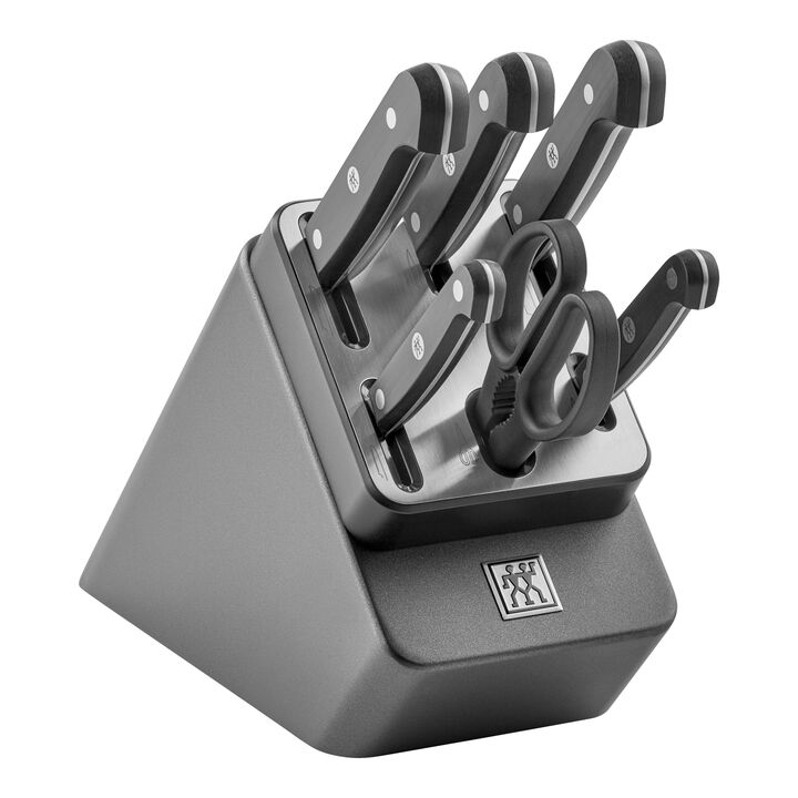 Gourmet, 7-delig, Messenblok, Anthraciet, large 1