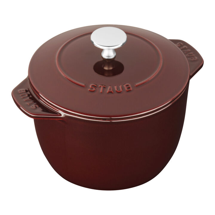 Cast Iron, 1.5 qt, Petite French Oven, grenadine, large 1