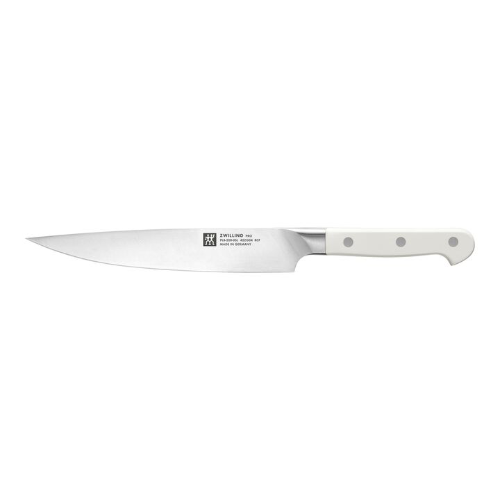Pro le blanc, Forskærerkniv 20 cm, Hvid, Glatslebet, large 1
