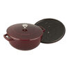 Cast Iron, 3.75 qt, French oven, grenadine - Factory Second, small 3