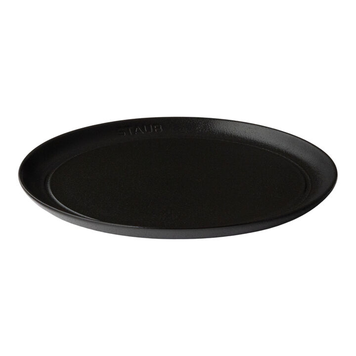 Dining Line, プレート フラット 20 cm, セラミック, ブラック, large 1