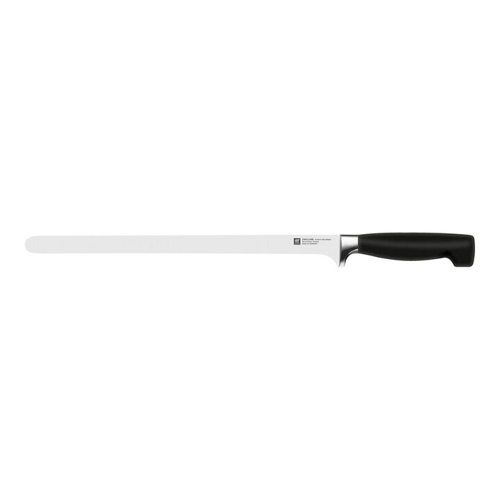 VIER STERNE, Cuchillo para salmón / Jamonero 31 cm, Filo suave, large 1