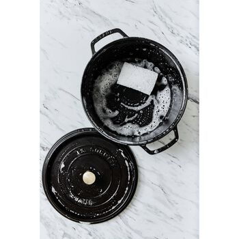D&ouml;k&uuml;m Tencere | Siyah | 26 cm | 5,25 l | yuvarlak,,large 7