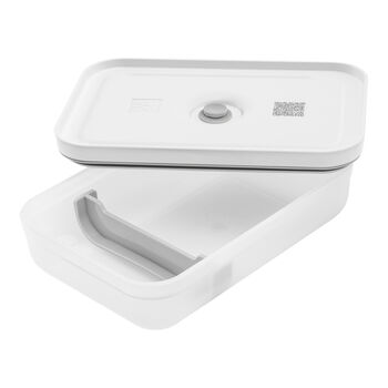 Vakumlu Yemek Taşıma Kabı, L D&uuml;z, Plastik, yarı şeffaf-Gri,,large 5