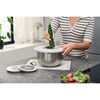 Fresh & Save BOWLS, Vakuum startkit, Rostfritt st&aring;l / M/L, 9-st, Silver-Vit, small 12