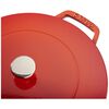 Cast Iron, 3.75 qt, French oven, cherry - Factory Second, small 4