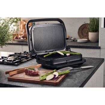 Izgara ve Tost Makinesi, Siyah,,large 4