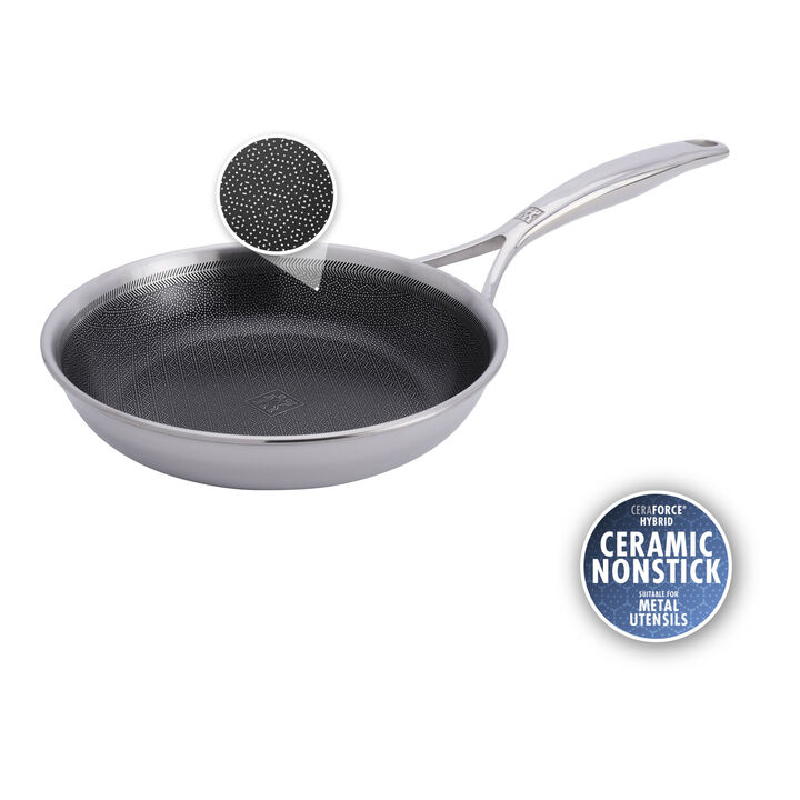 Peak, 8-inch, Ceramic Hybrid Frying Pan, large 1