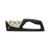 Two-stage Pull-Through plus Shear Sharpener, Knife sharpener ivory-black, small 2