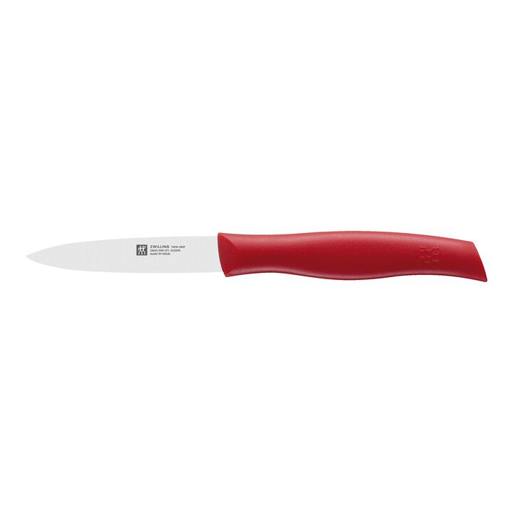 TWIN Grip, 3-inch, Paring Knife Red , large 1
