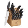 Signature, 19-pc, Knife Block Set, natural, small 15