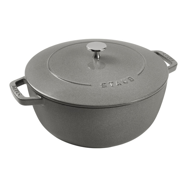 Cast Iron, 5 qt, Essential French Oven, graphite grey, large 1
