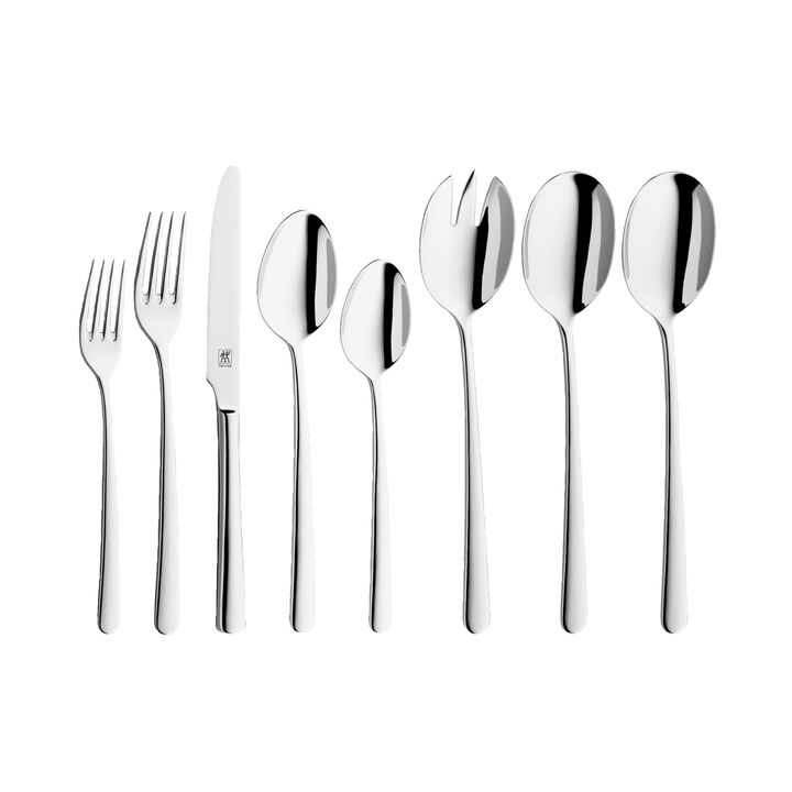 Nova, 63 Piece Flatware Set polished, large 3