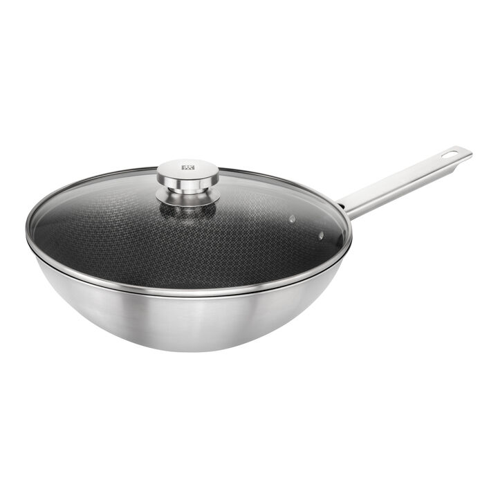 Joy Plus, 30 cm / 12 inch 18/10 Stainless Steel Wok, large 1