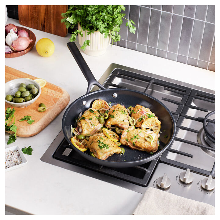 Milano, 12-inch, Frying Pan Ceramic Nonstick Titanium, large 2