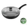Bologna, Sautepande Med glasl&aring;g, 28 cm, Aluminium, Keramisk non-stick bel&aelig;gning, small 1