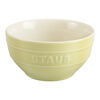 Ceramique, 12 cm / 6-pcs ceramic Bowl set macaron mixed colours, small 7