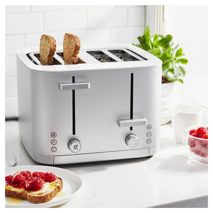 Enfinigy, 4 short slots Toaster - silver, large 2