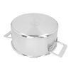 Silver 7, Casserole avec couvercle &agrave; double parois 24 cm / 5,2 l, small 6