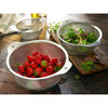 Prep, 6-pc, Bowl and Strainer Set, silver, small 9