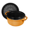 La Cocotte, Cocotte 24 cm / 3,7 l, Rund, Sennep, St&oslash;bejern, small 2