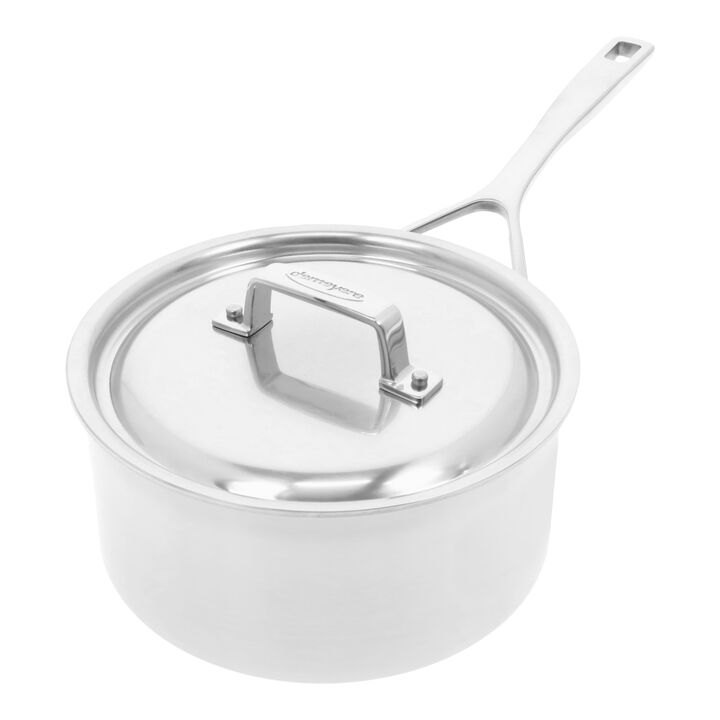 Essential 5, 3 qt Sauce Pan, 18/10 Stainless Steel , large 2