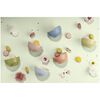 Ceramique, 12 cm / 6-pcs ceramic Bowl set macaron mixed colours, small 12