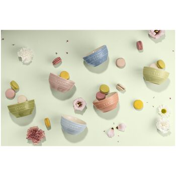 Kase Seti macaron | seramik | 12 cm / 6-par&ccedil;a | Karışık renkler,,large 12