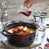 Cast Iron, 2.75 qt, Round, Dutch Oven, Grenadine, small 2
