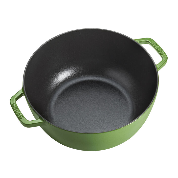 Cast Iron, 5 qt, Essential French Oven, pistachio, large 3