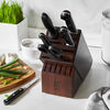 Professional S, 7-pc, Knife block set, acacia, small 10