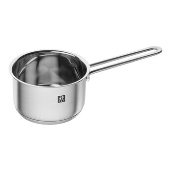 Sos Tenceresi Kapaksız | 18/10 Paslanmaz &Ccedil;elik | 12 cm | Metalik Gri,,large 1
