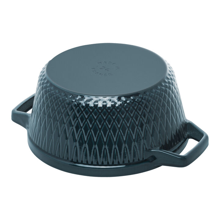 La Cocotte, Cocotte twister 24 cm, Rond(e), La Mer, Fonte, large 3