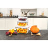 Fresh & Save, Vakuum Beholders&aelig;t med Rivejern og Spiralizer, 5-dele/ S/M/L, Gr&aring;, Plastik/ Glas, small 6