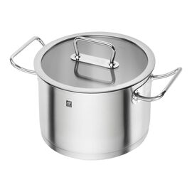 24 cm 18/10 Stainless Steel Stock pot silver
