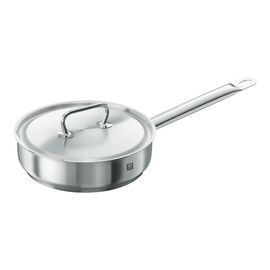 Schmorpfanne 24 cm, 18/10 Edelstahl