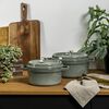 Cast Iron, 4 qt, Round, Dutch Oven, Eucalyptus, small 3