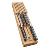 Professional S, 7-pc, Block Set with Beechwood In-Drawer Knife Tray, natural, small 1