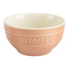 Ceramique, 12 cm / 6-pcs ceramic Bowl set macaron mixed colours, small 5