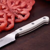 Pro le blanc, 5-inch Utility Knife, Serrated Edge , small 5