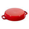 Pans, Frigideira com 2 pegas 26 cm, Ferro fundido, Vermelho cereja, small 3