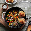 Cast Iron, 12-inch, Wok, White Truffle - Factory Second, small 3
