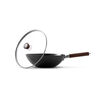 Dragon, 12-inch, Carbon Steel, Wok With Lid, small 5