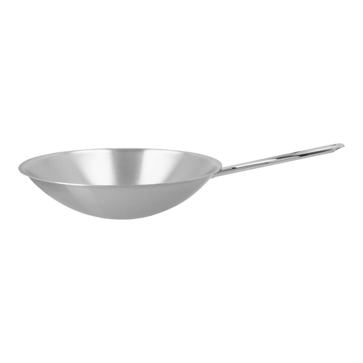 Resto 3, Wok runder Boden 36 cm, 18/10 Edelstahl, large 1
