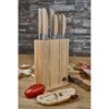 Tevere, 7 Piece, Knife block set, nature, small 14